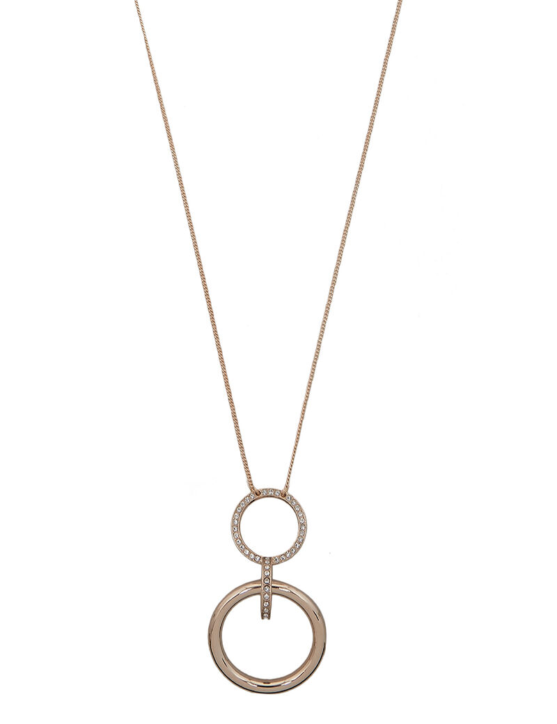 Long Double-Circle Pendant Long Double-Circle Pendant