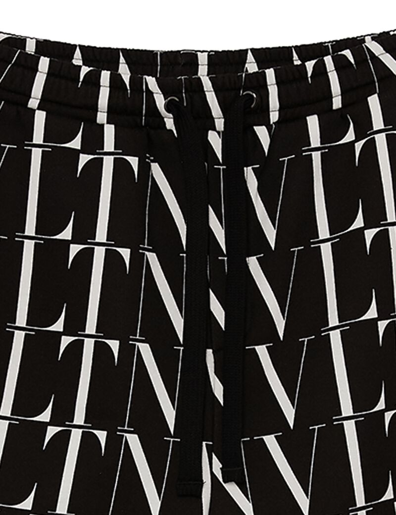 All-Over VTLN Print Shorts - Black All-Over VTLN Print Shorts - Black