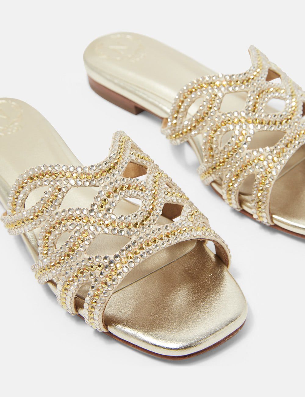 Embellished sandals discount