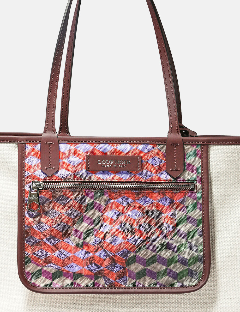 Loup noir top travel bag