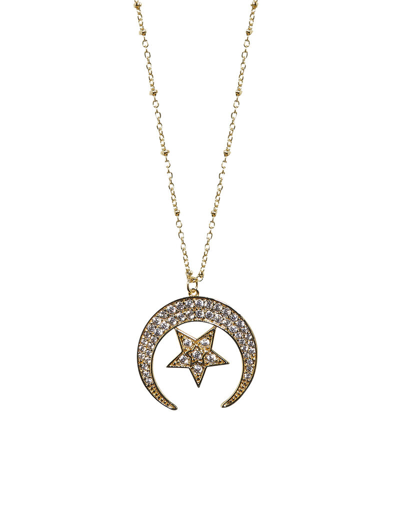 Moon & Star Necklace Moon & Star Necklace