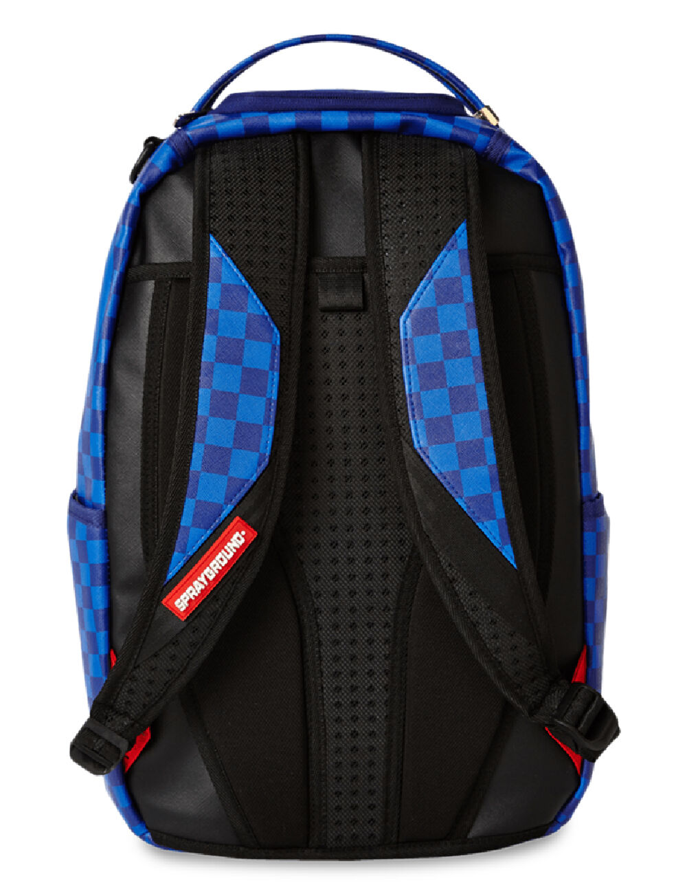 Sprayground checkered shark backpack sale