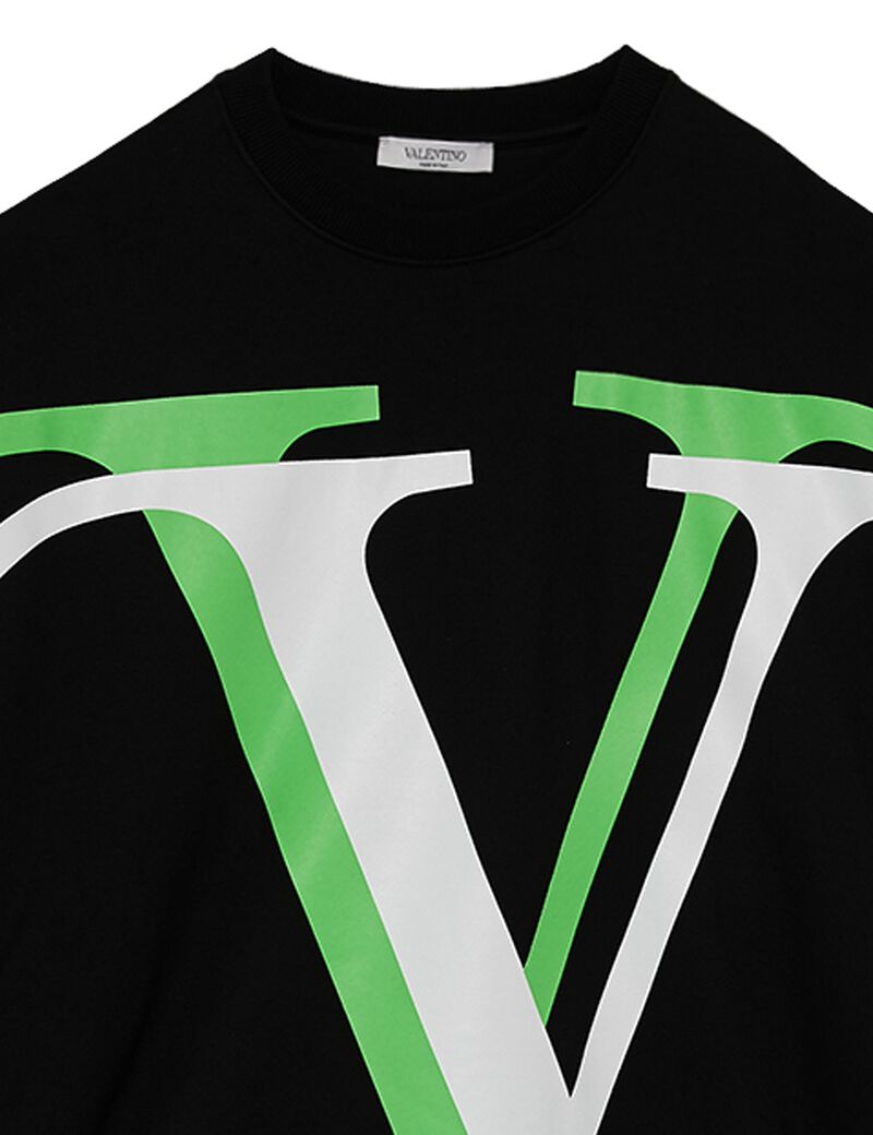 Full-Sleeves Logo Sweatshirt - Multi- Color Full-Sleeves Logo Sweatshirt - Multi- Color