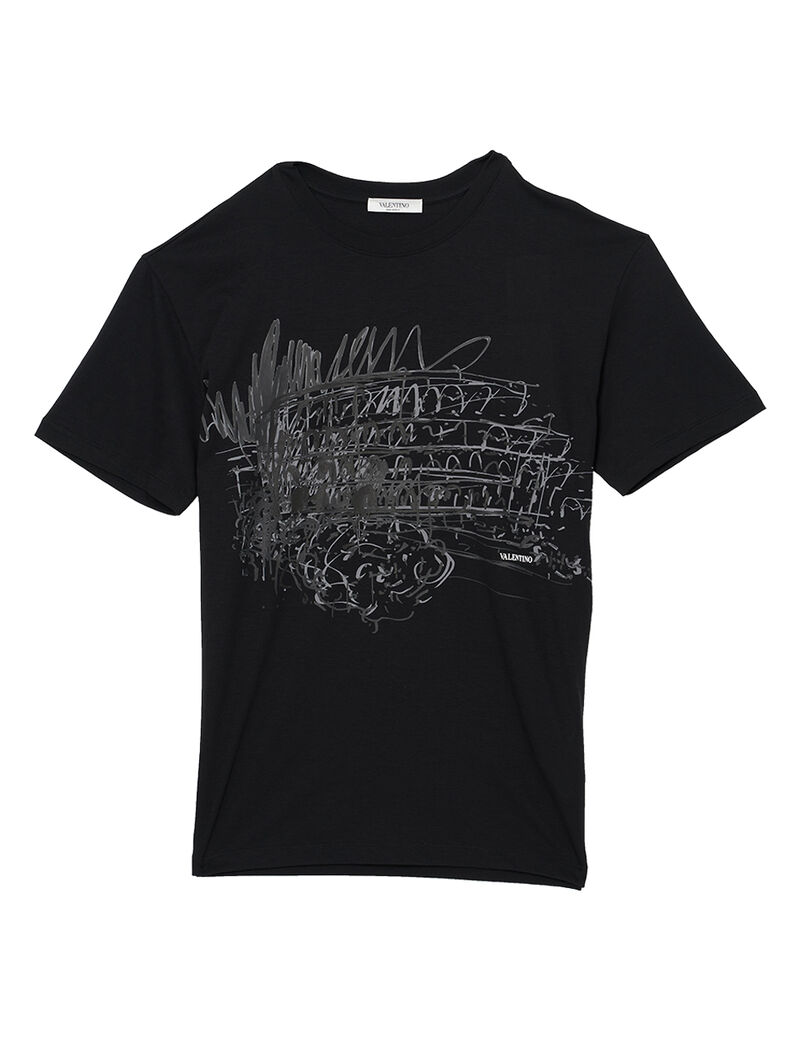 Illustration Logo T-Shirt Jersey Illustration Logo T-Shirt Jersey