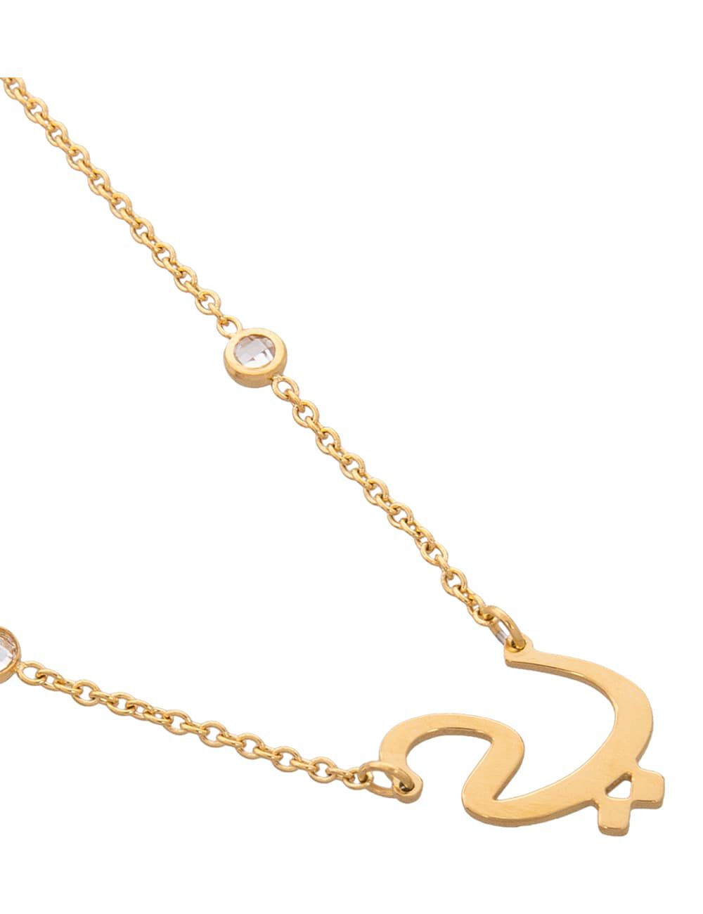 Shop Arabic Letter Y Pendant \u0026 Necklace 