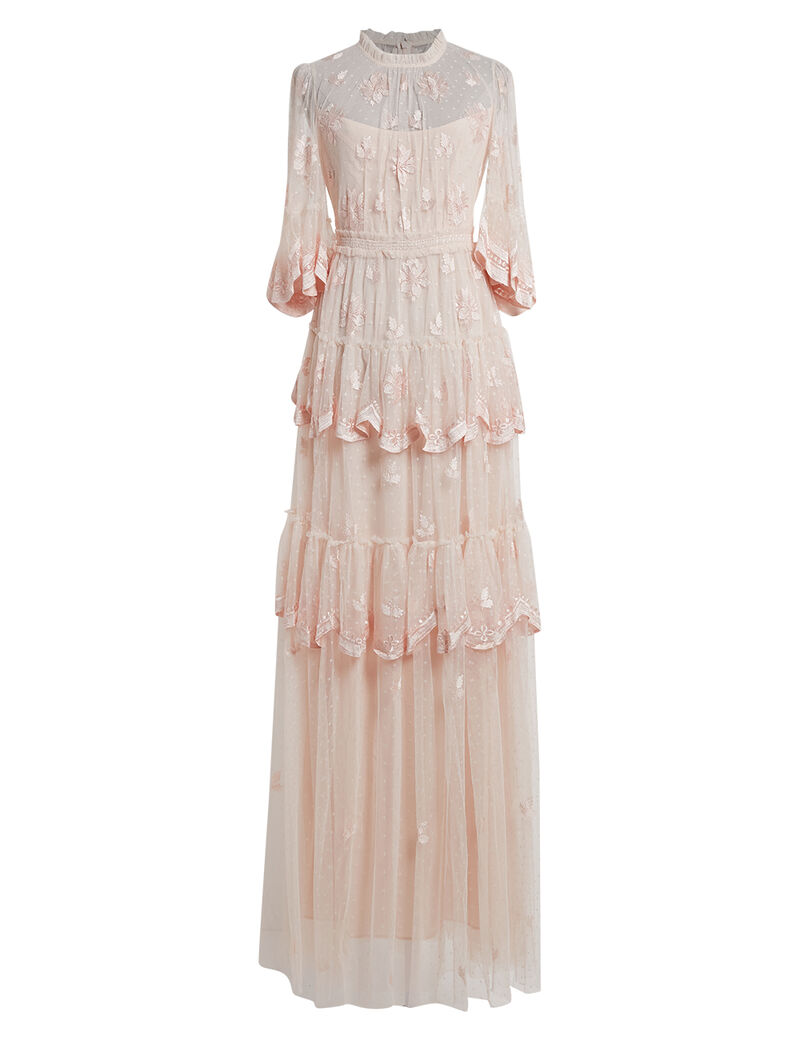 Buy Needle Thread Amber Petal Gown Tryano Com Tryano Com Bhr