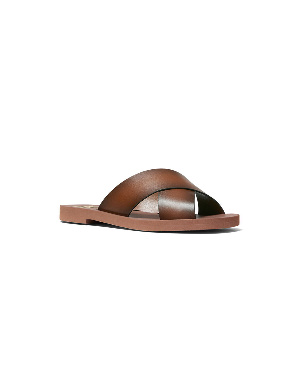 Glenda leather deals slide sandal