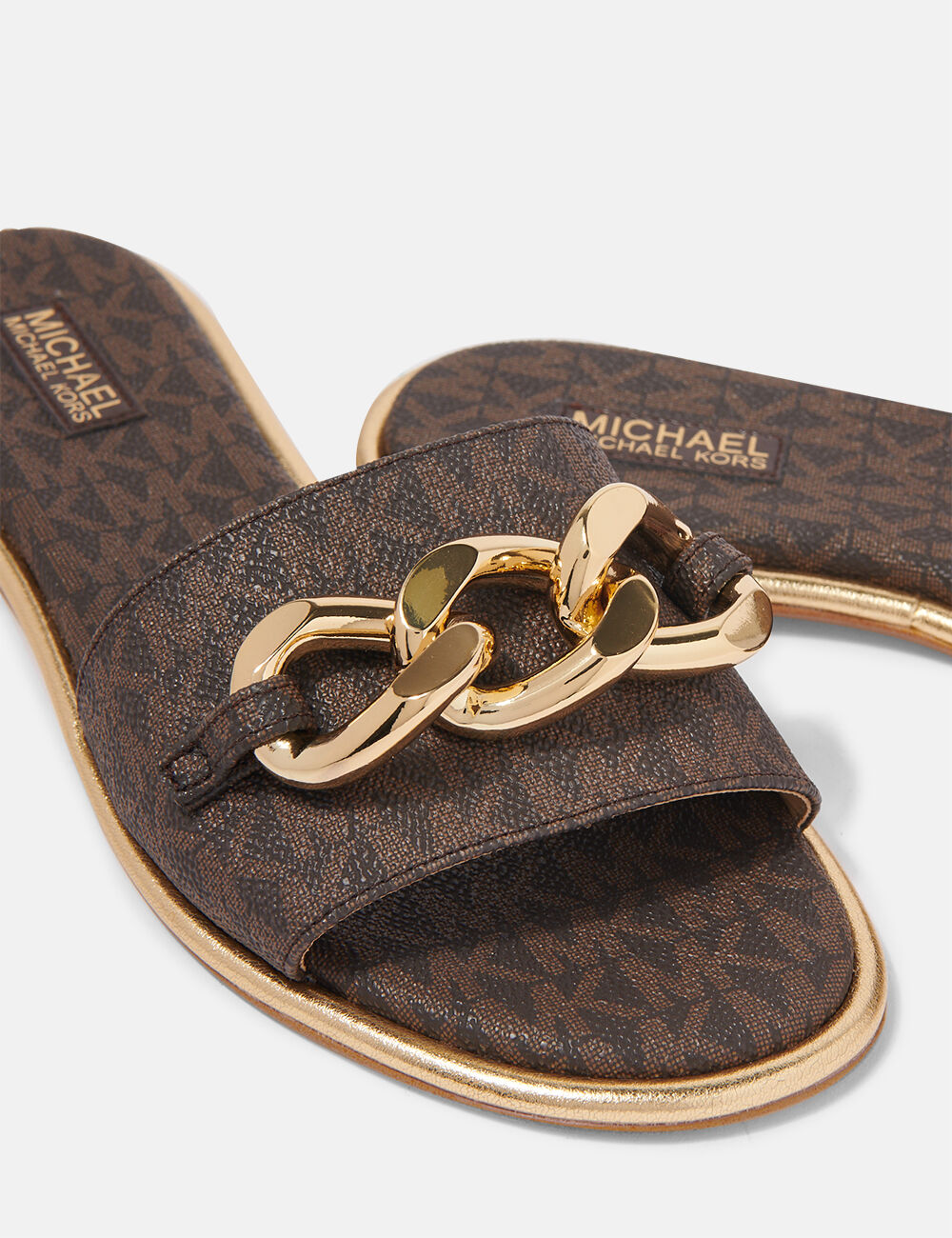 Rina Monogram Sandals