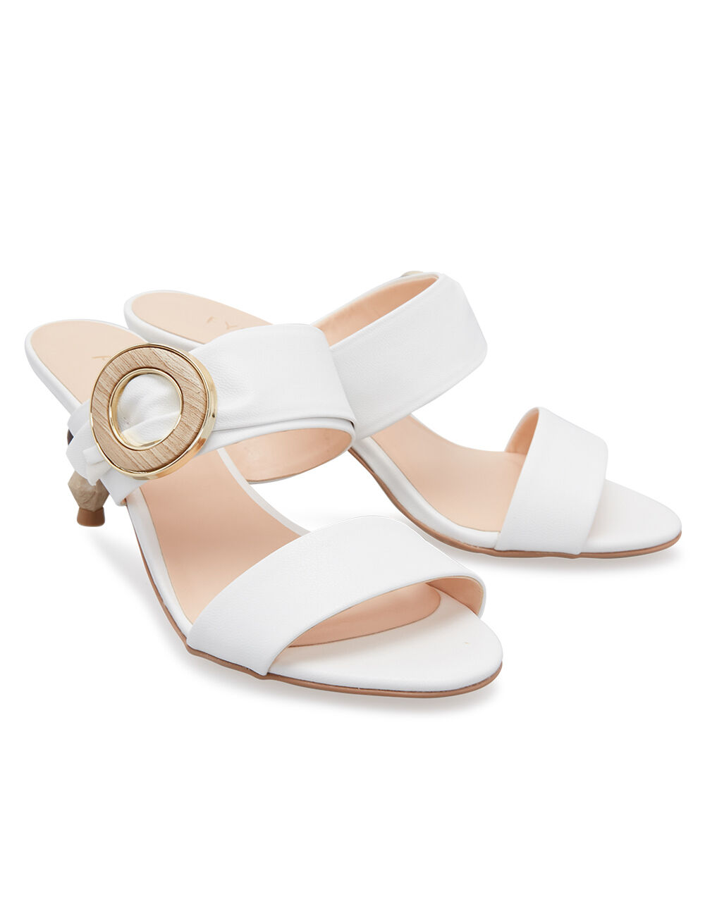 La saviata discount emblem slide sandal