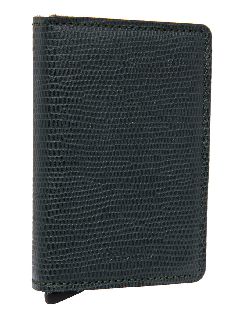 Slimwallet Sra -Green -Gold Slimwallet Sra -Green -Gold