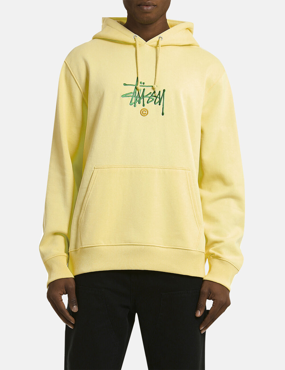 Stussy copyright outlet applique hoodie