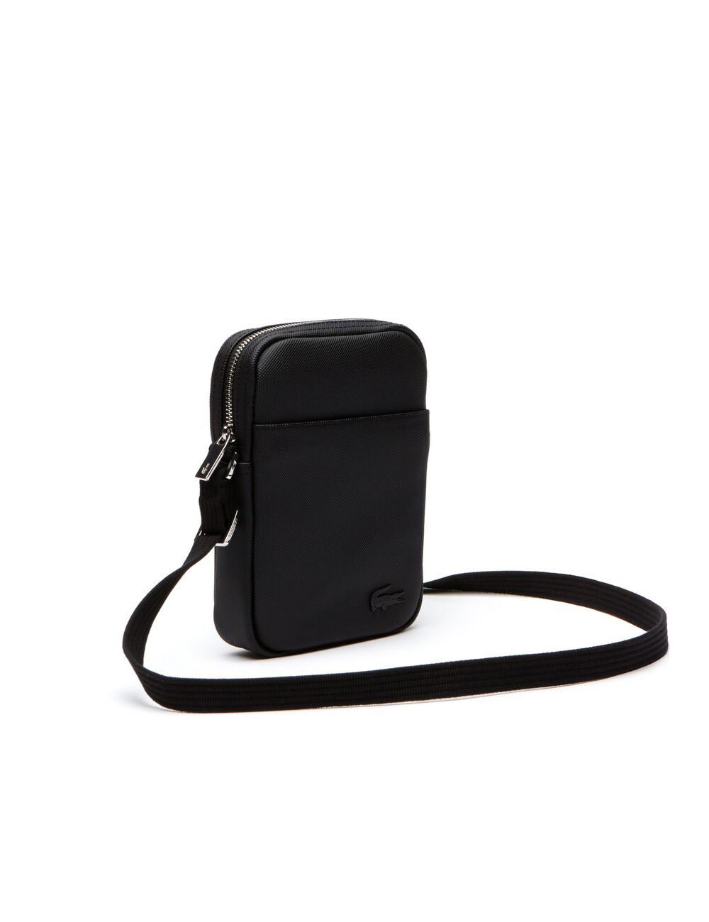 lacoste slim vertical camera bag