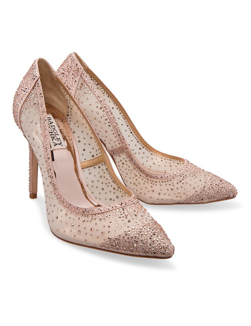 badgley mischka weslee pointed toe pump