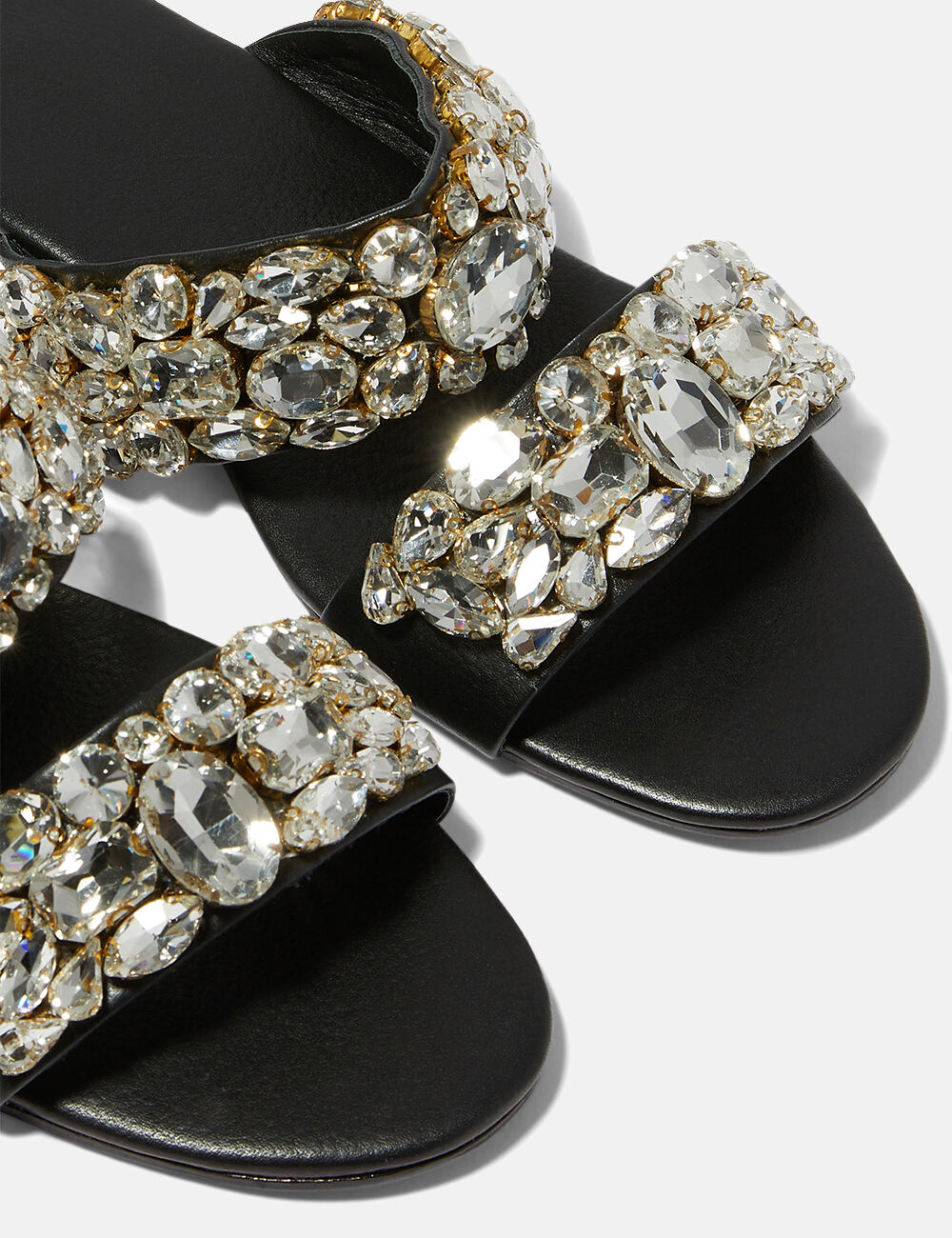Zara crystal sandals sales