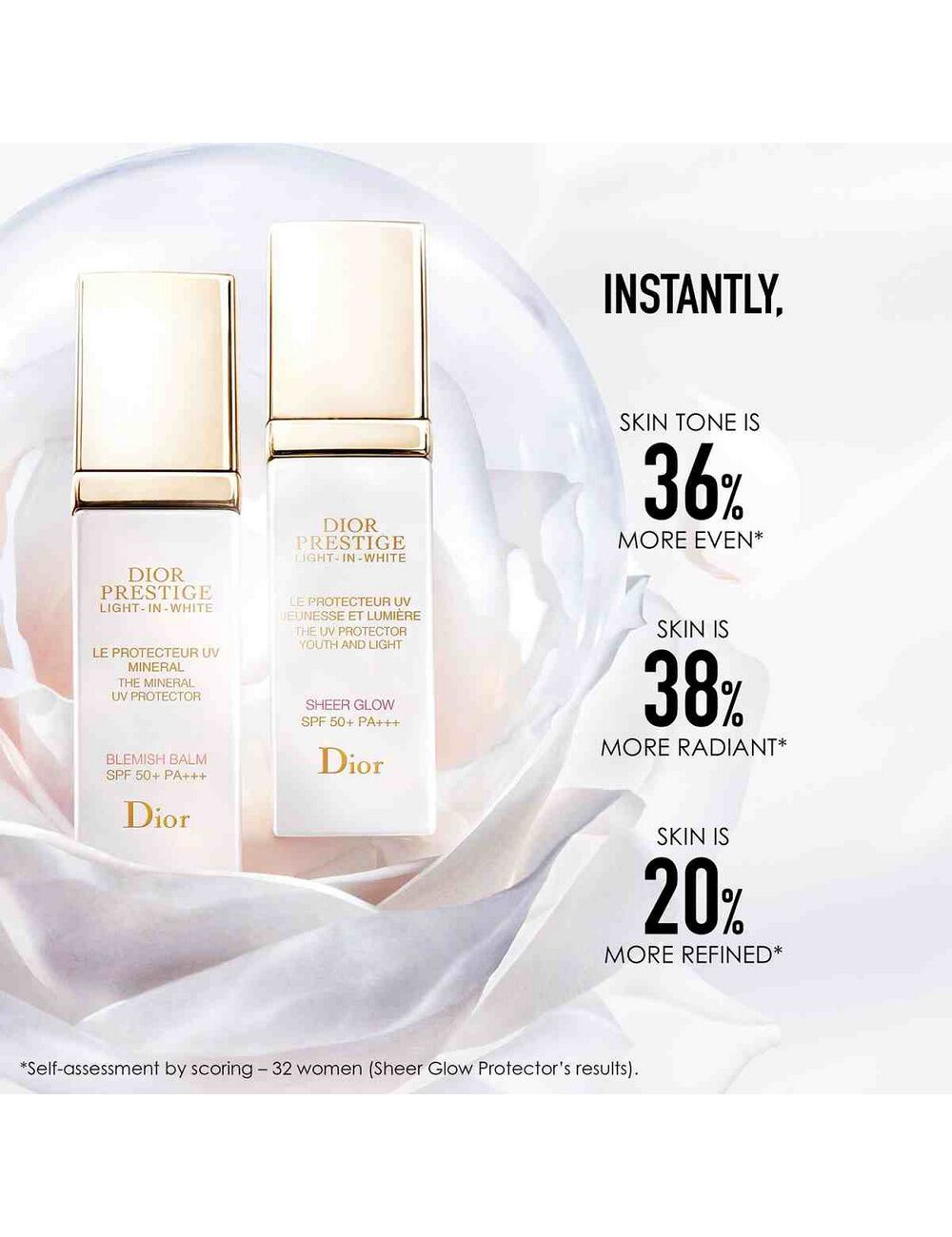 Dior Prestige LightinWhite The UV Protector Youth And Light 30ML