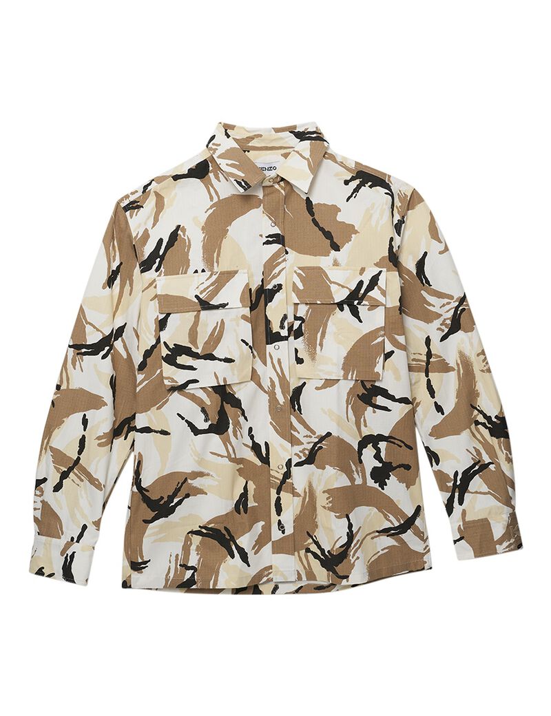 Printed Overshirt Printed Overshirt