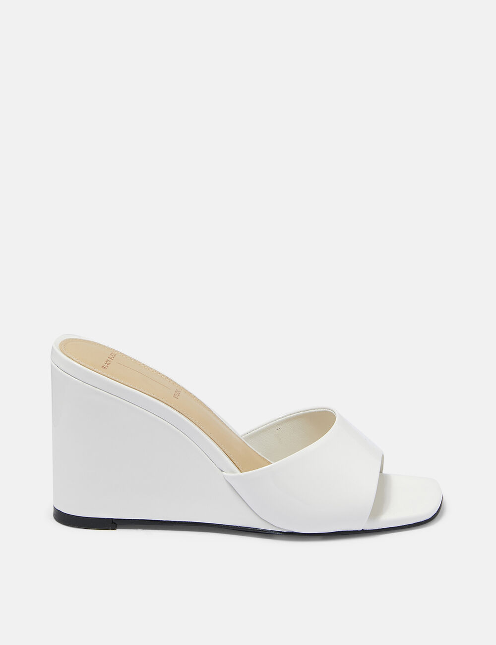 One Band Sleek Wedge Sandal