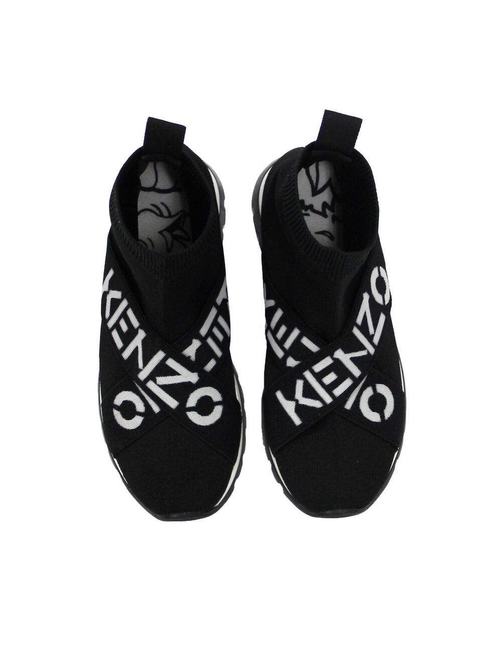 Logo Detail Knitted Sock Sneakers