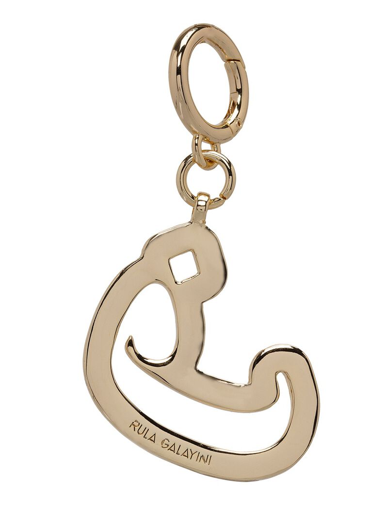 Arabic Letter Bag Charm Arabic Letter Bag Charm