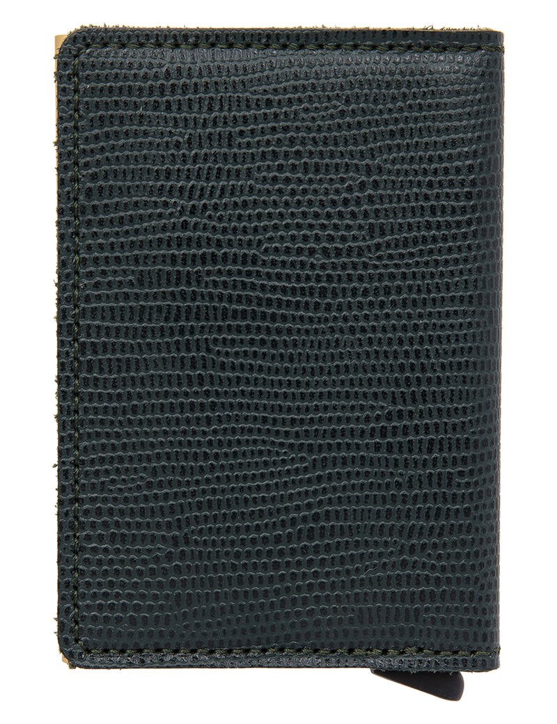 Slimwallet Sra -Green -Gold Slimwallet Sra -Green -Gold