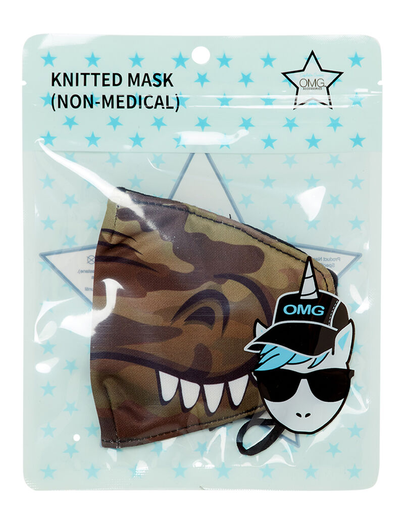 Gator Face Printed Face Mask Gator Face Printed Face Mask