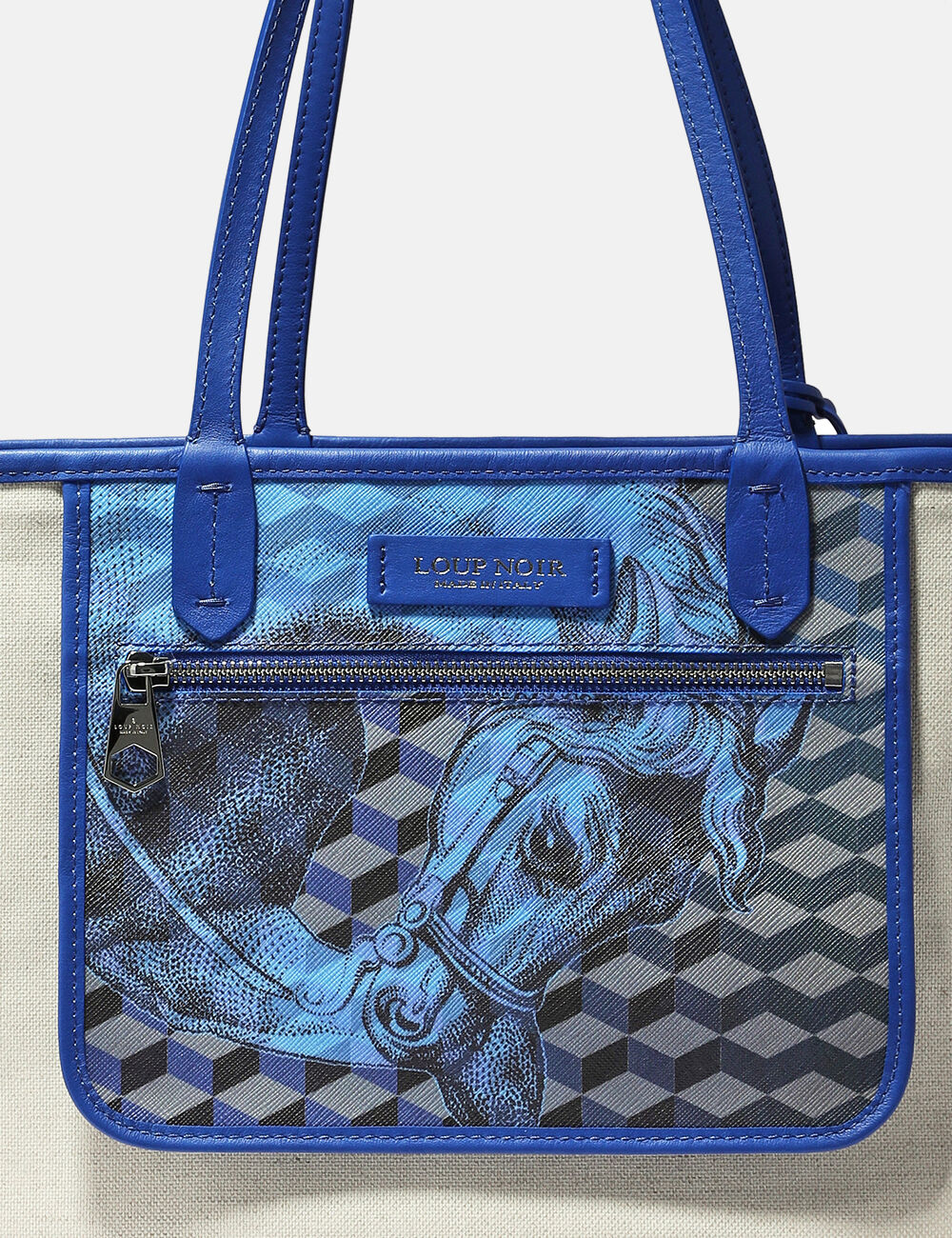 Loup noir shopper bag small outlet