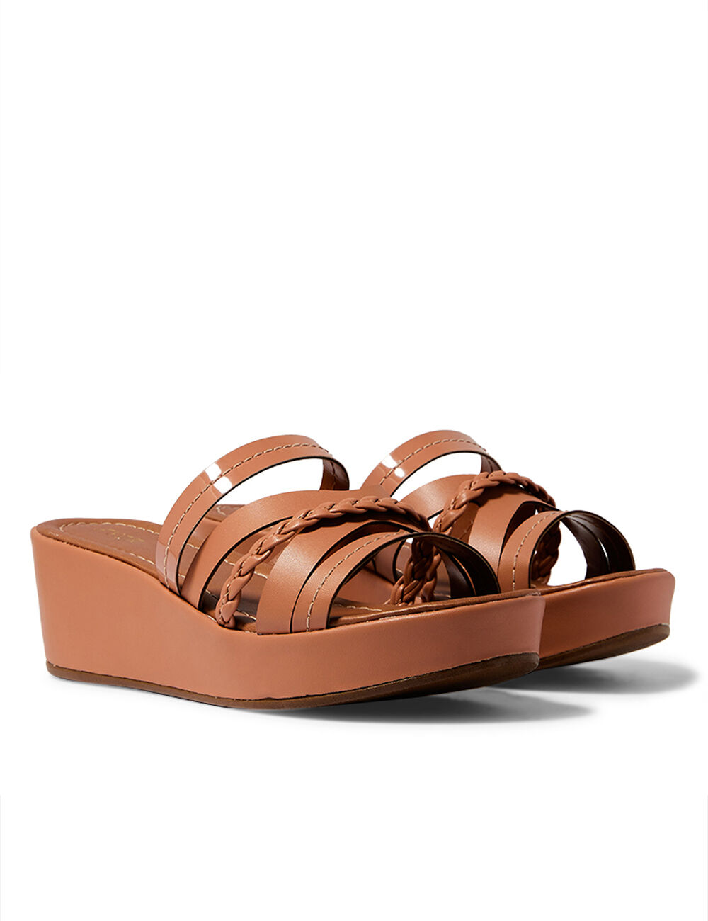 Tryano Shop High Flat Sandals for 245.00 Free Delivery