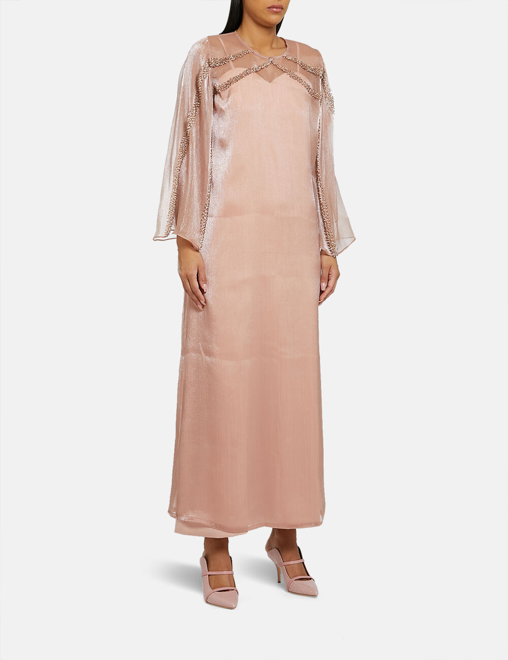Beaded 2025 kaftan dress