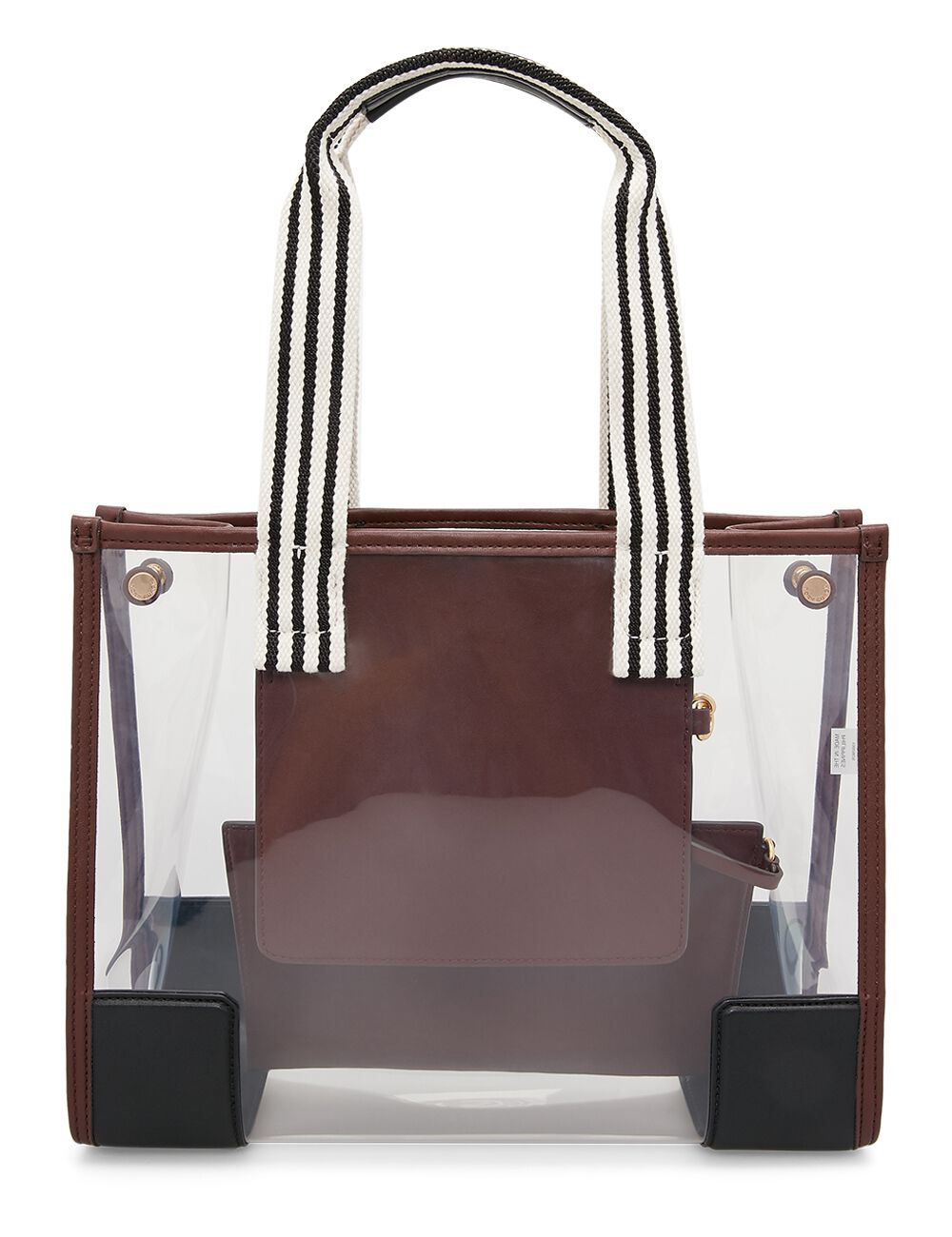 ella clear mini tote