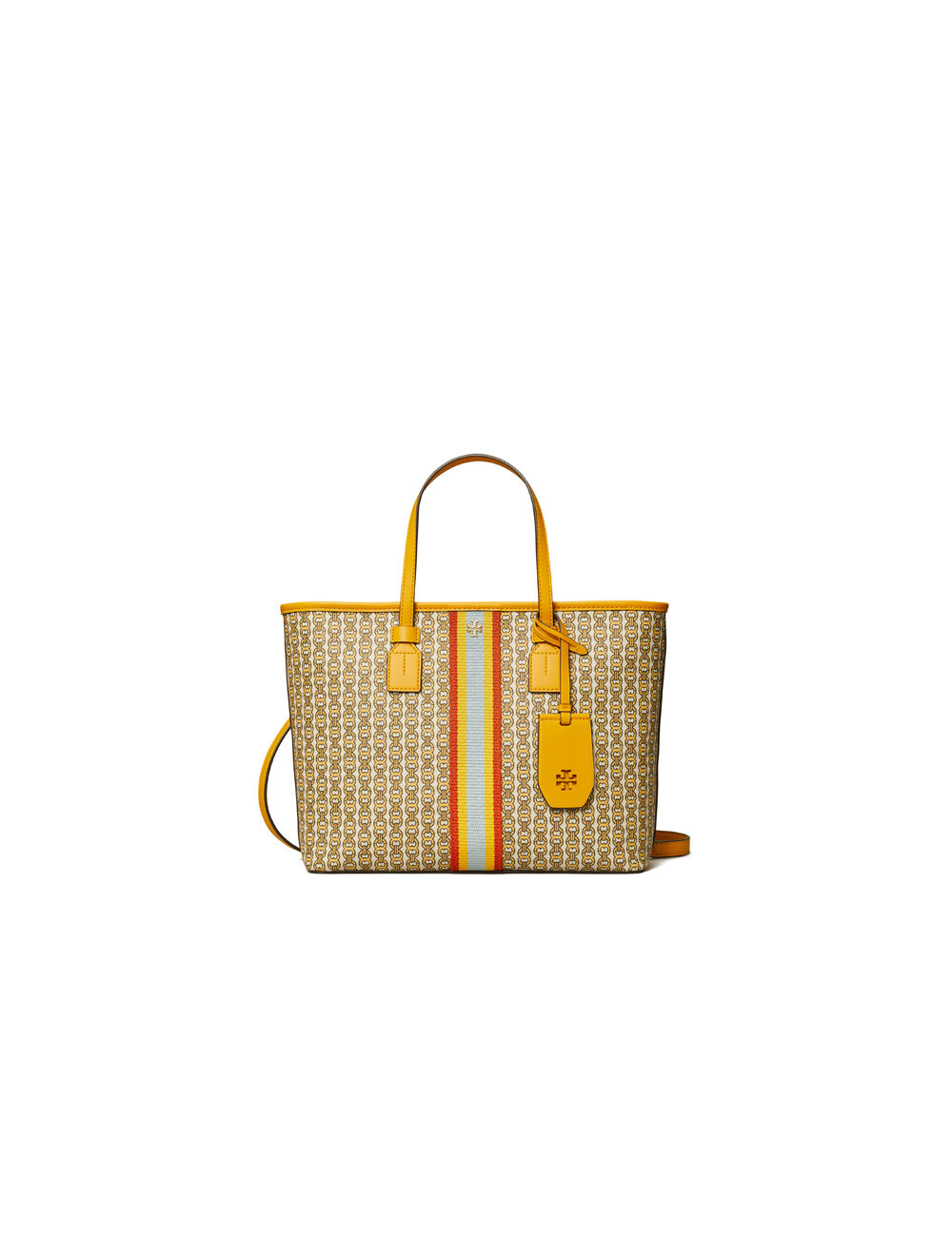 Tory burch women's gemini new arrivals link canvas small tote stores