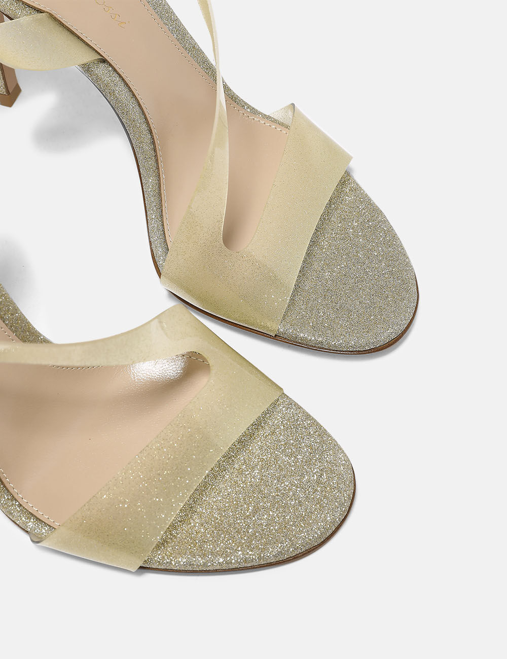 Glitter sandals shop