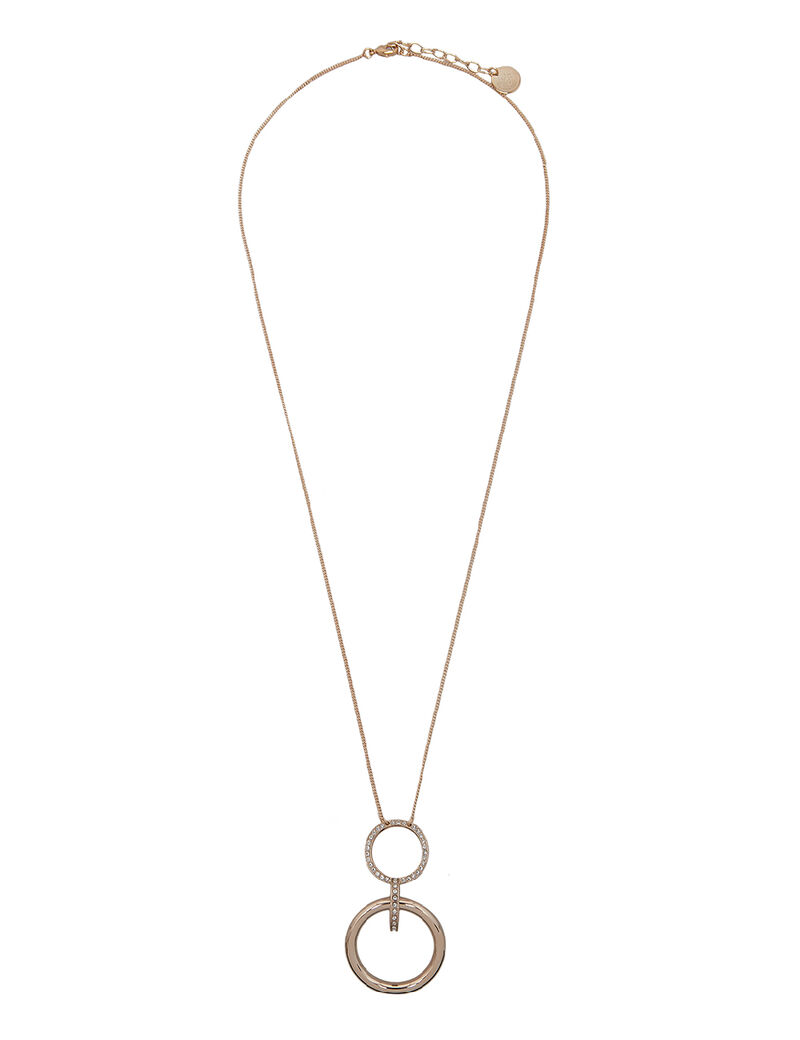 Long Double-Circle Pendant Long Double-Circle Pendant