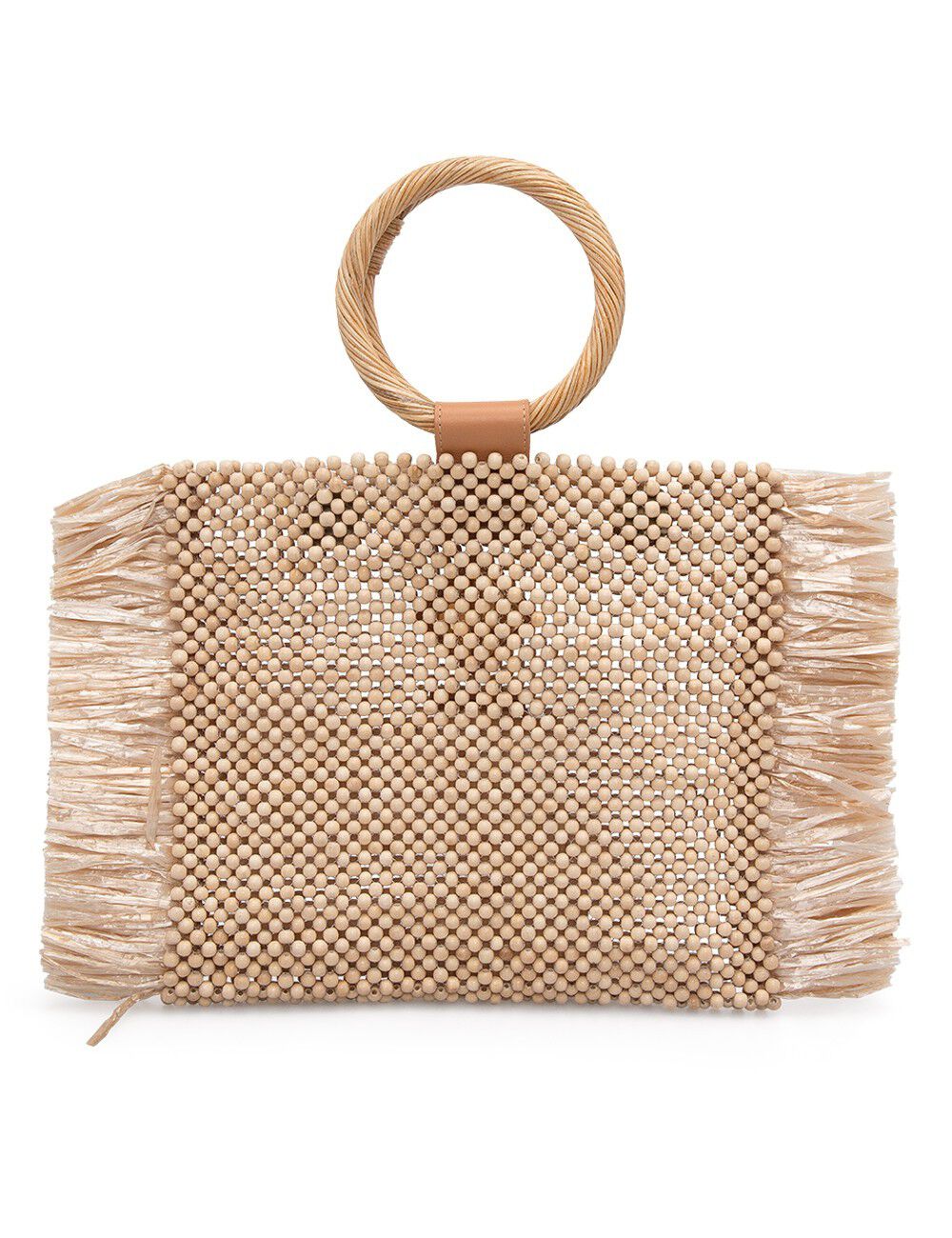 Shop Luxury Online Beige Tote from Aranaz Tryano BHR