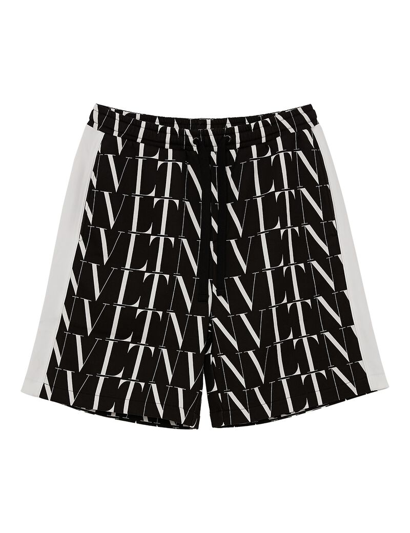 All-Over VTLN Print Shorts - Black All-Over VTLN Print Shorts - Black