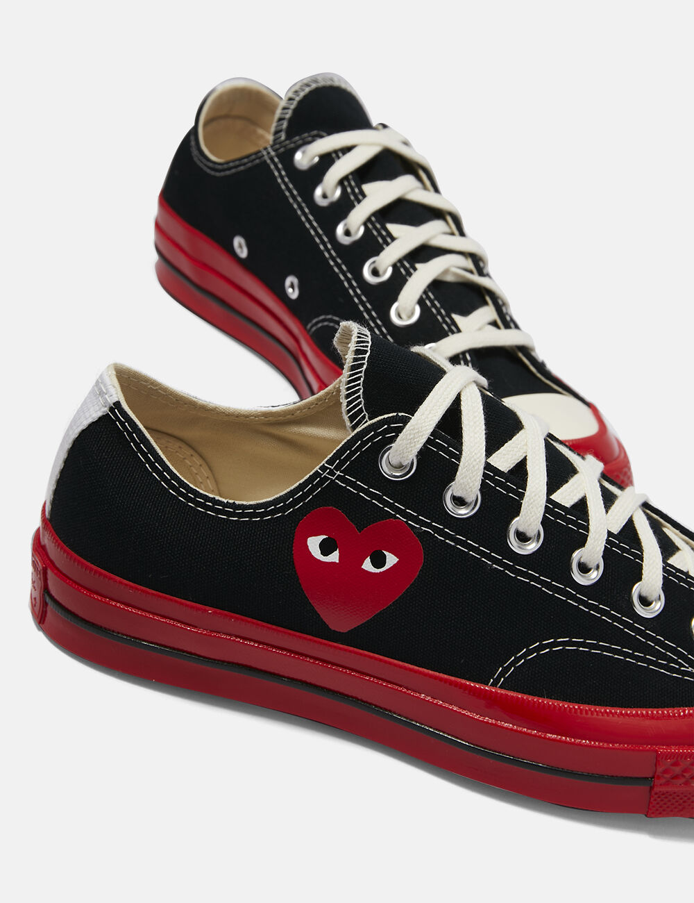 Converse Red Sole Low Top Sneakers
