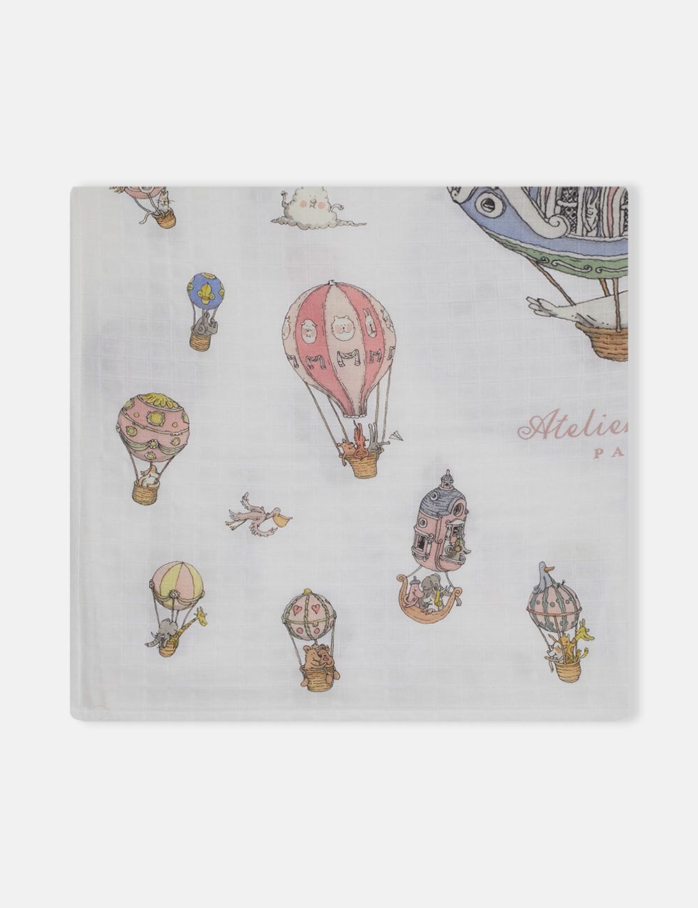 Hot air outlet balloon swaddle
