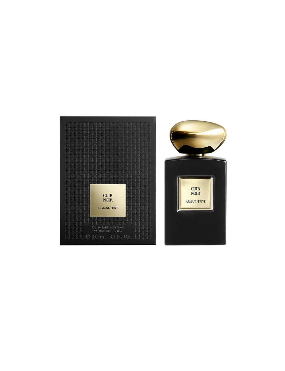 cuir noir giorgio armani