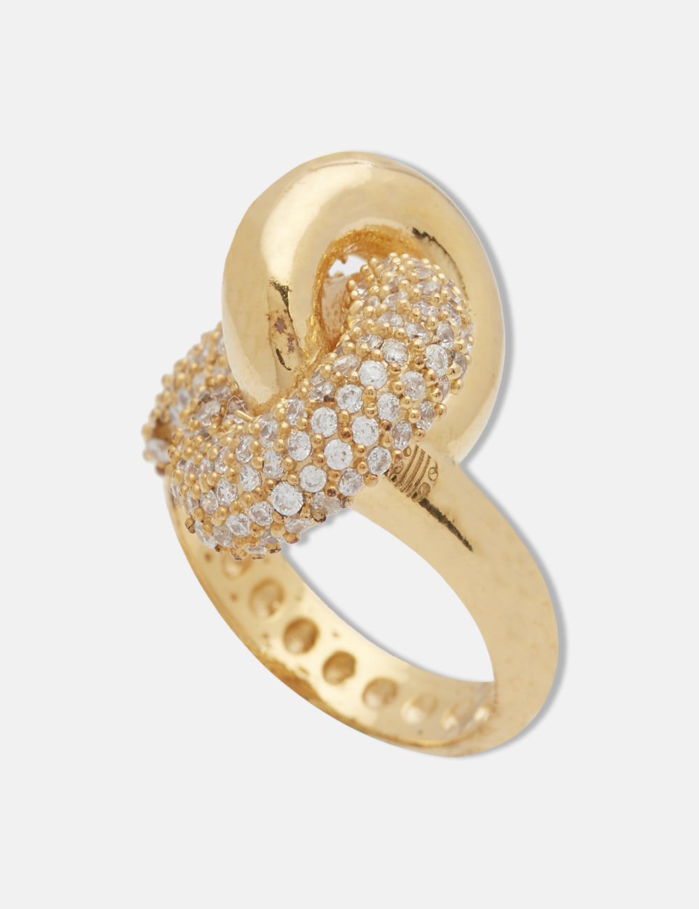 Diamond discount knot ring