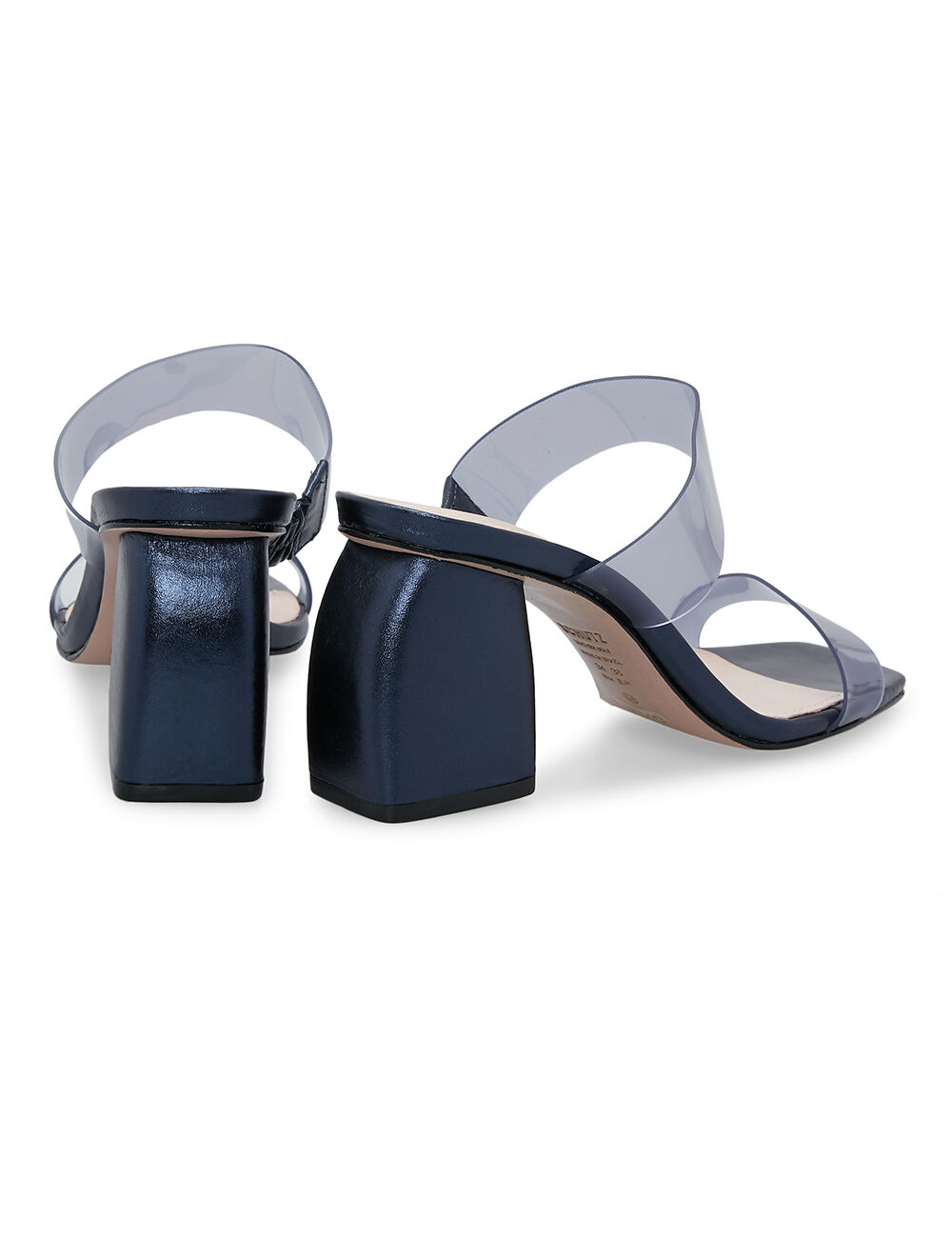 Navy chunky best sale sandals