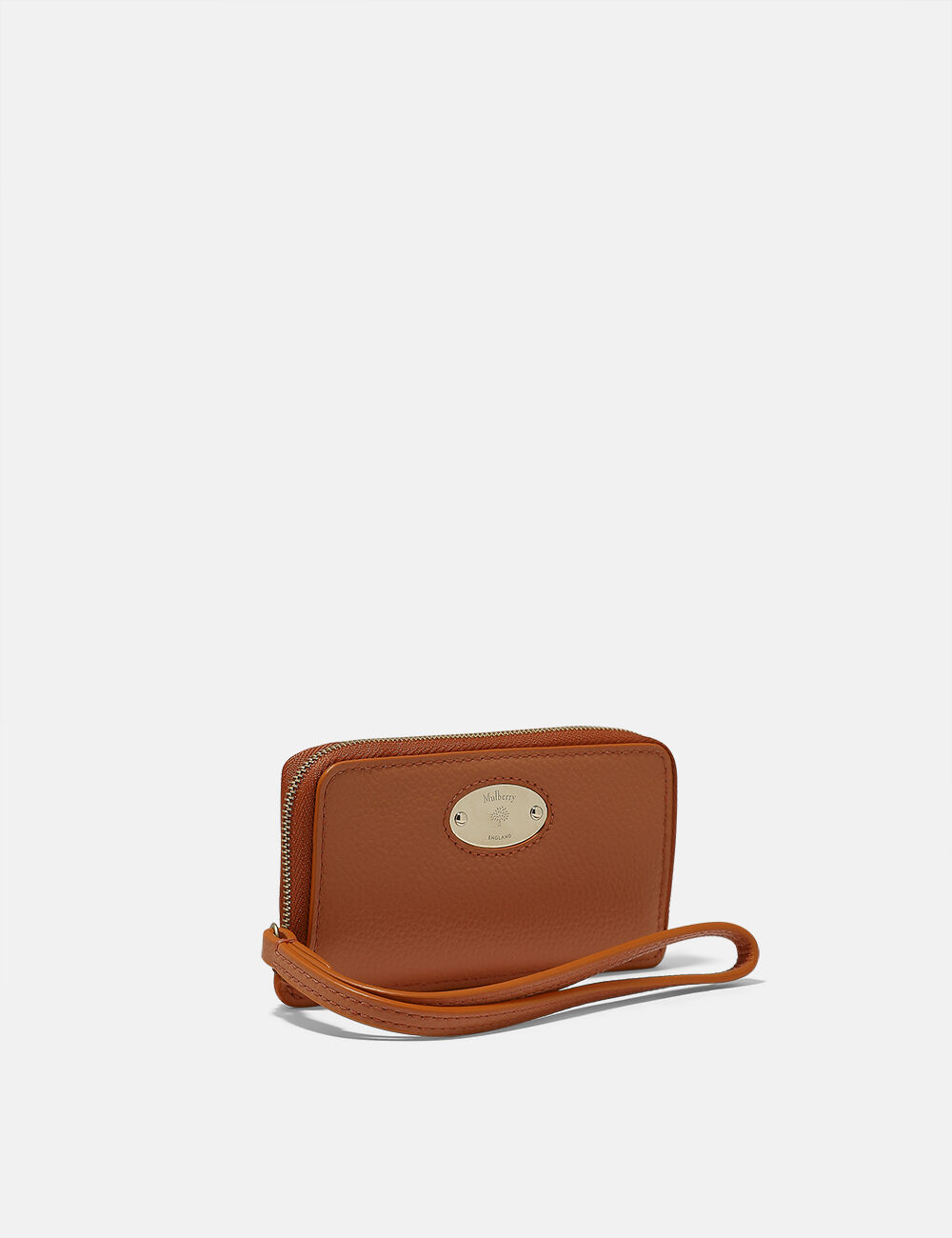 mulberry plaque phone pouch