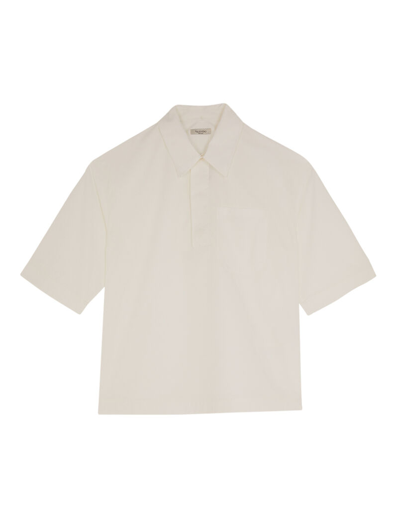 Poplin Polo Shirt Poplin Polo Shirt