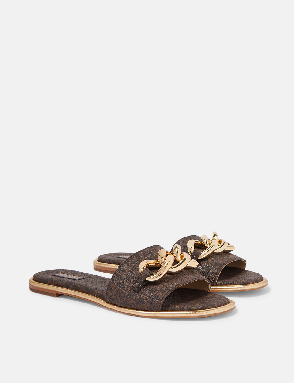 Rina Monogram Sandals