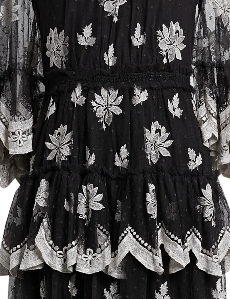 Buy Needle Thread Amber Petal Gown Tryano Com Tryano Com Kwt