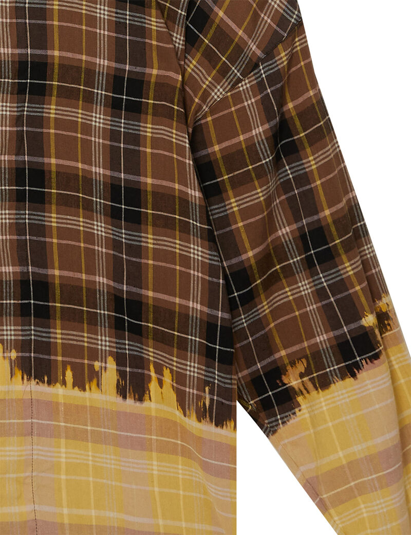 Bleached Flannel Shirt Bleached Flannel Shirt