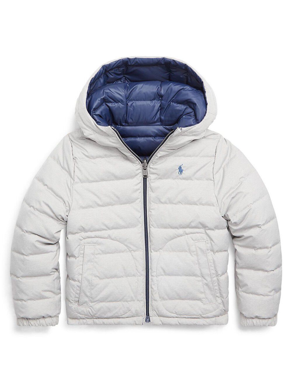 polo quilted down jacket