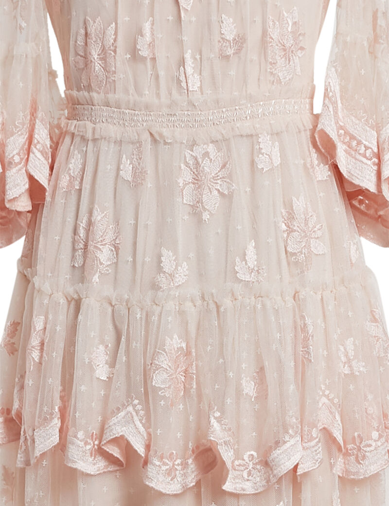 Buy Needle Thread Amber Petal Gown Tryano Com Tryano Com Bhr