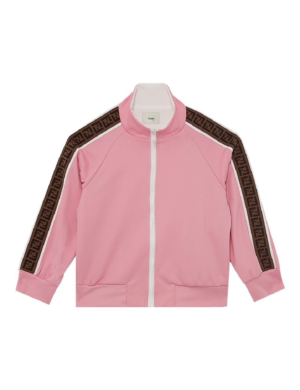 Tracksuit Jacket Nylon Ff Piping Sleeve
