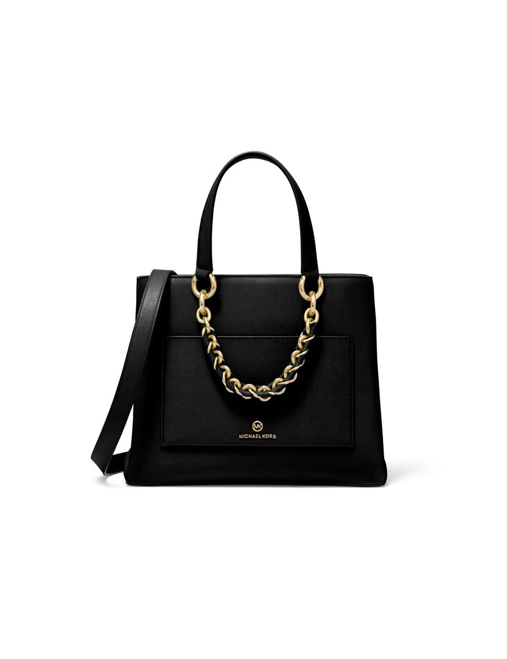 michael kors cece small leather chain messenger bolsa