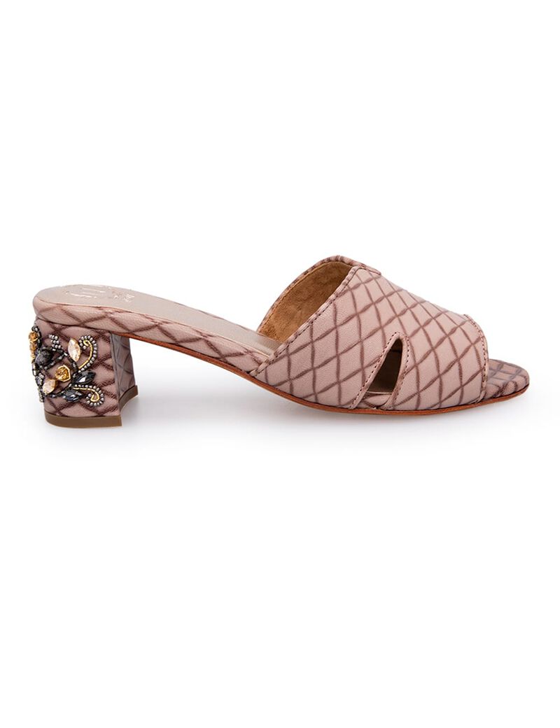 box heel sandals