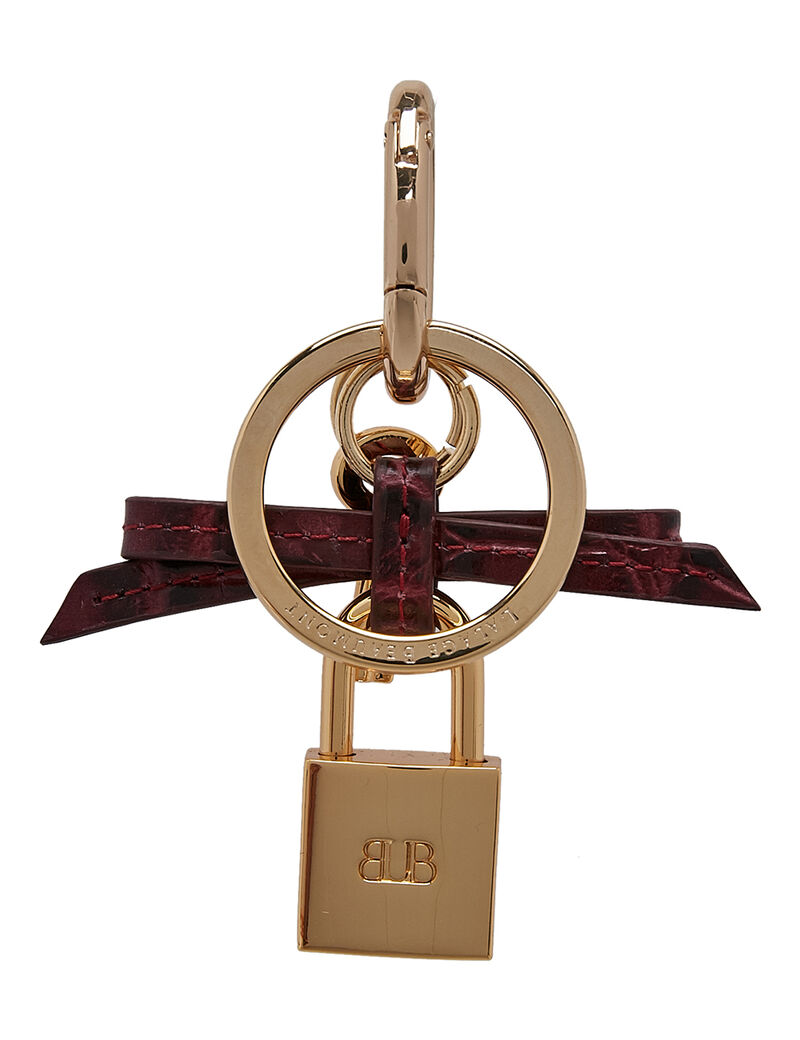 Bow Keyring With Padlock Bow Keyring With Padlock